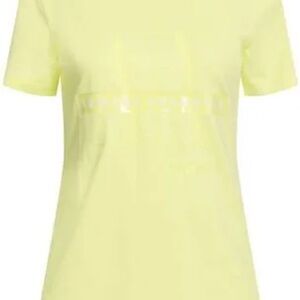 Armani Exchange Light Yellow Short Sleeve Tee